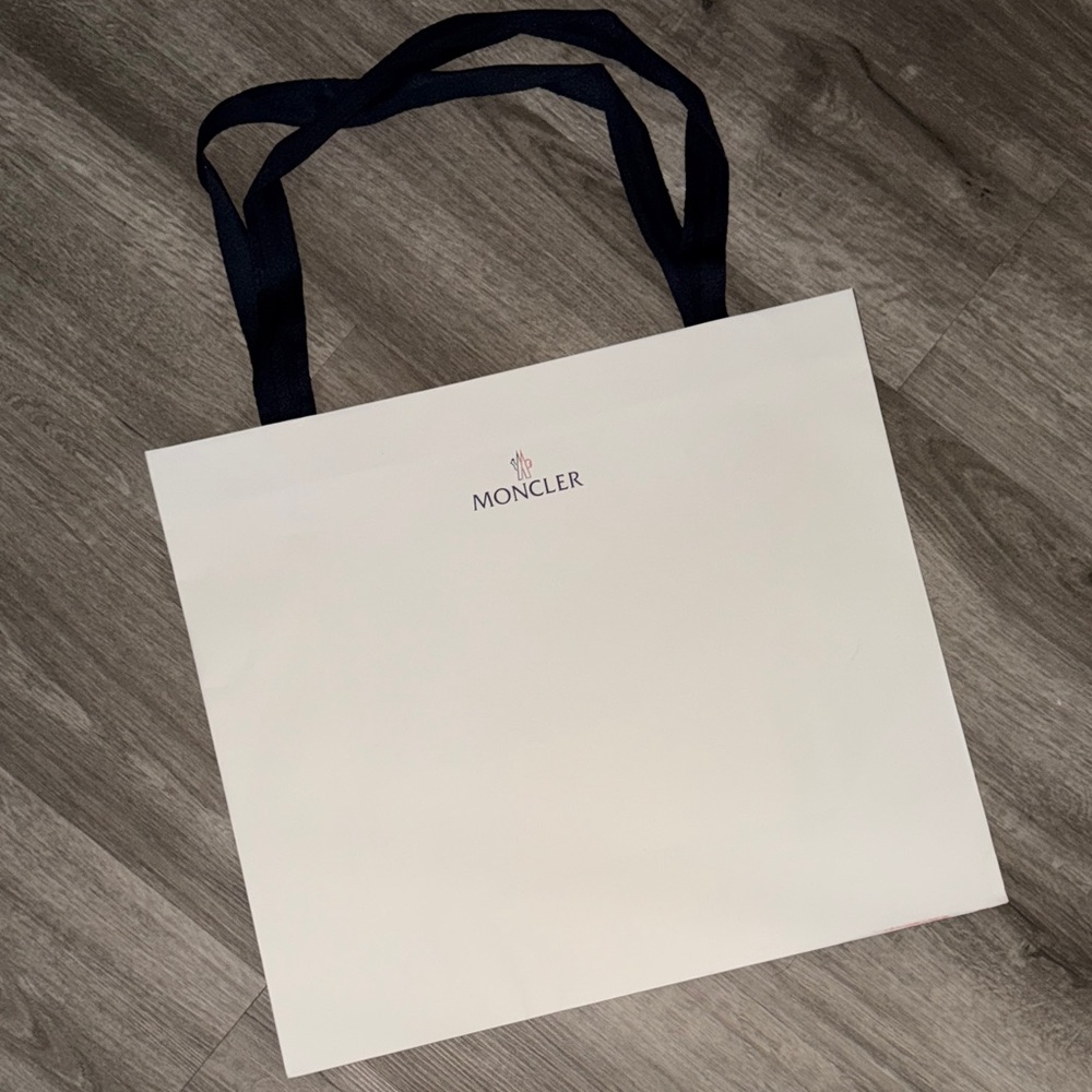 Moncler reusable shopping bag